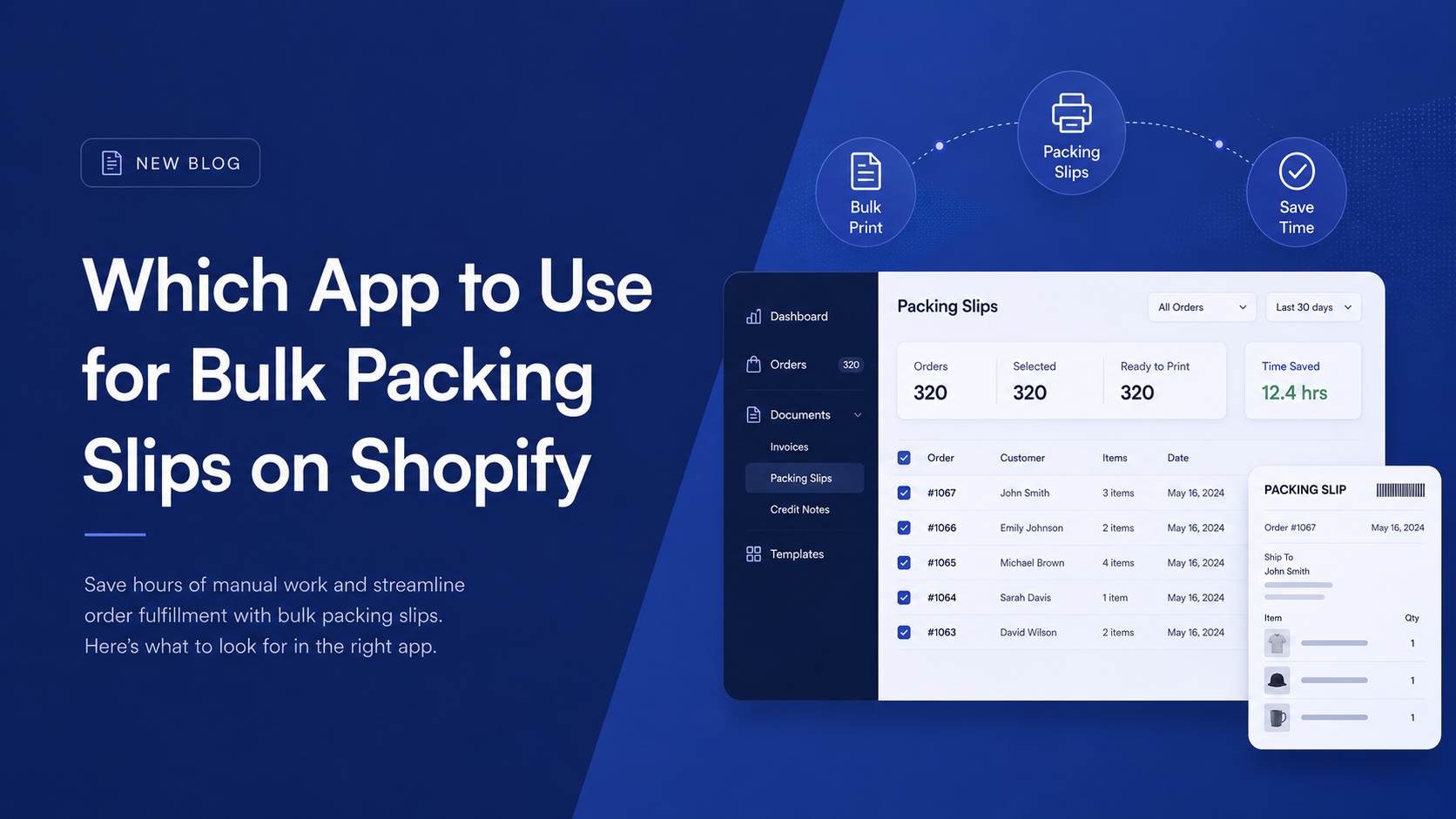 Which App to Use for Bulk Packing Slips on Shopify image