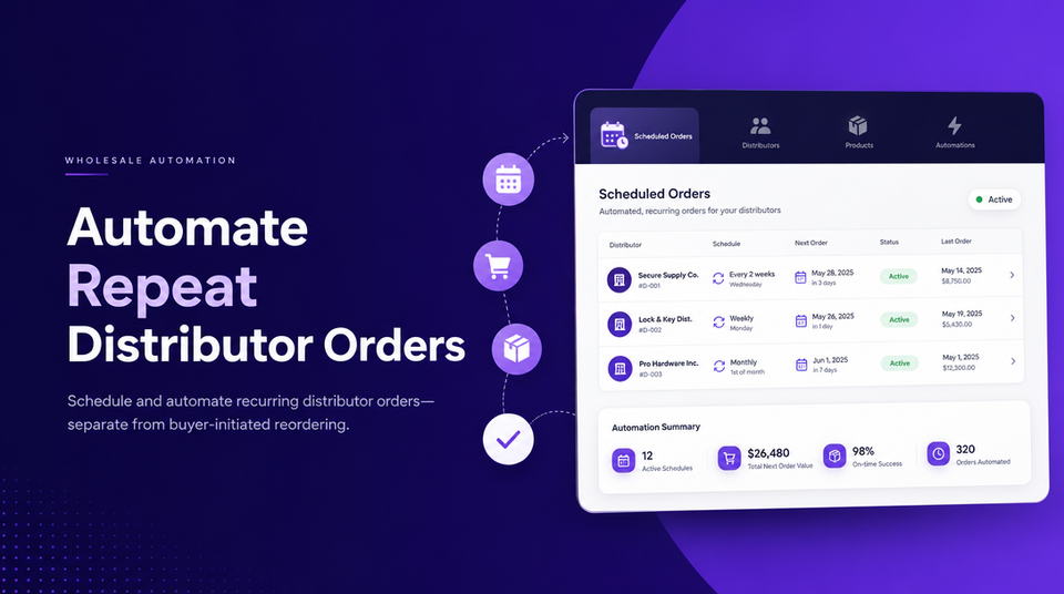 How to Automate Repeat Distributor Orders article illustration