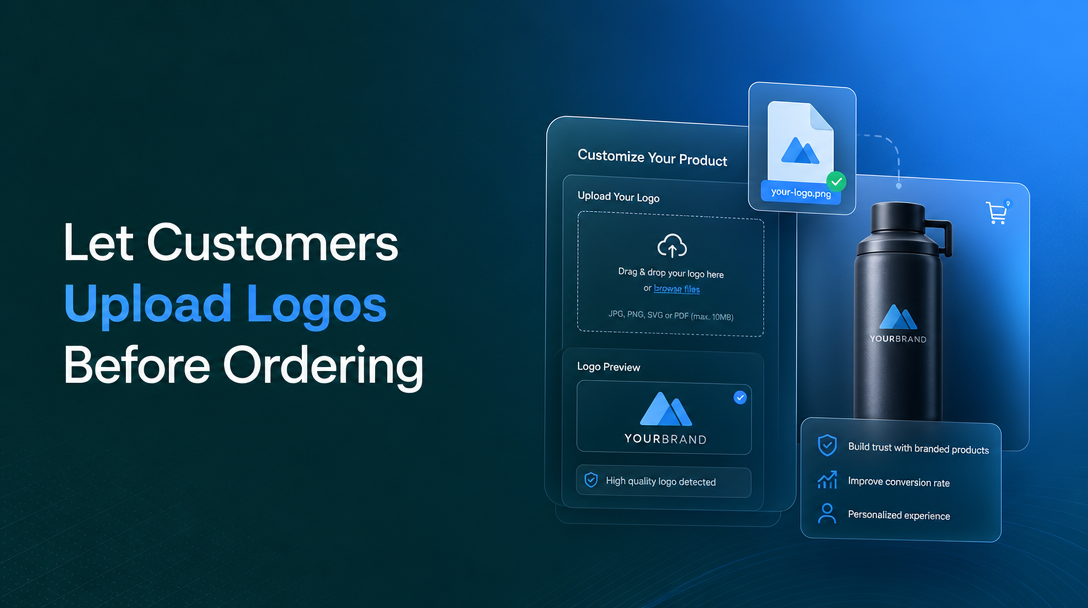 How to Let Customers Upload Logos Before Ordering on Shopify image