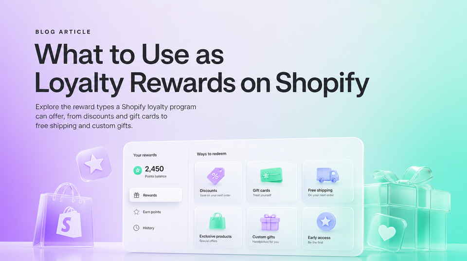 What to Use as Loyalty Rewards on Shopify article illustration