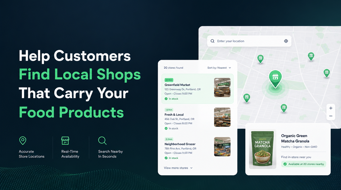 How to Help Customers Find Local Shops That Carry Your Food Products image