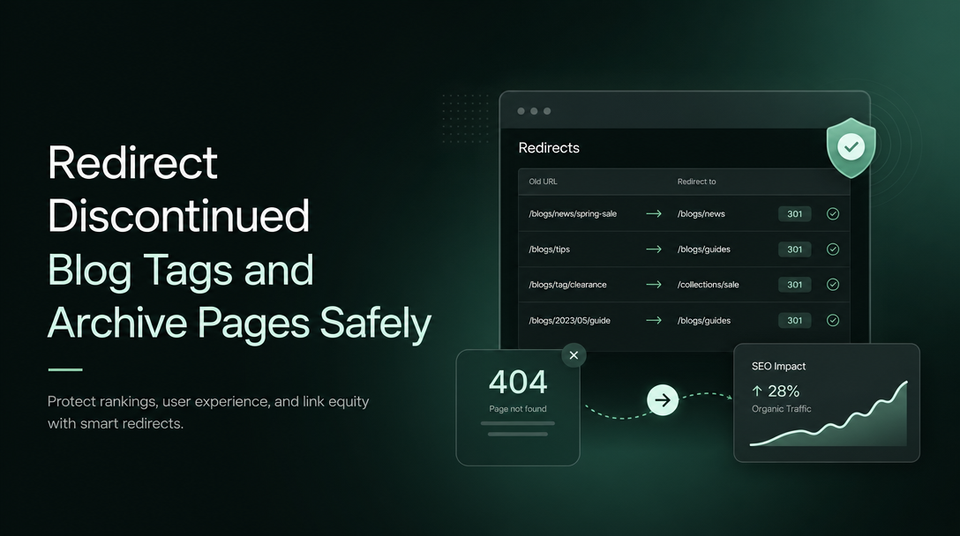 How to Redirect Discontinued Blog Tags and Archive Pages Safely article illustration
