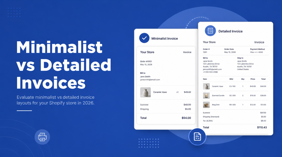 Minimalist vs Detailed Invoices: Which Layout Should You Use? image
