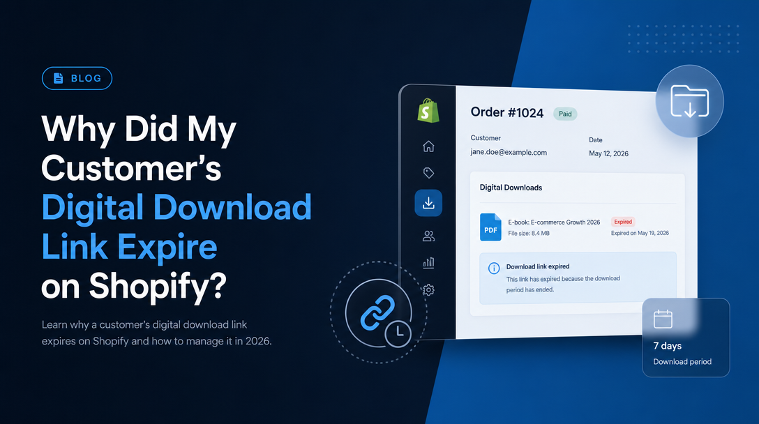Why Did My Customer's Digital Download Link Expire on Shopify? image