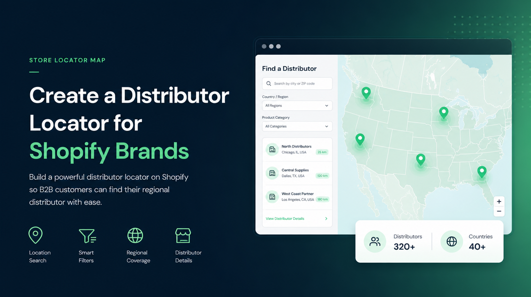 How to Create a Distributor Locator for Shopify Brands image