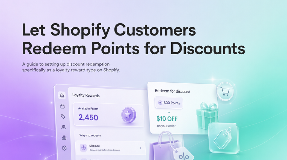 How to Let Shopify Customers Redeem Points for Discounts article illustration