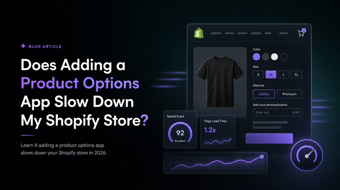 Does Adding a Product Options App Slow Down My Shopify Store? image