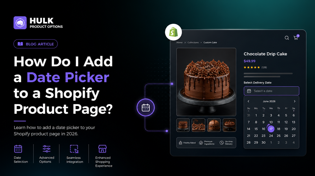 How Do I Add a Date Picker to a Shopify Product Page? image