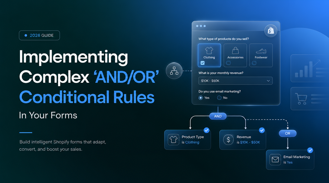 Implementing Complex 'AND/OR' Conditional Rules in Your Forms image