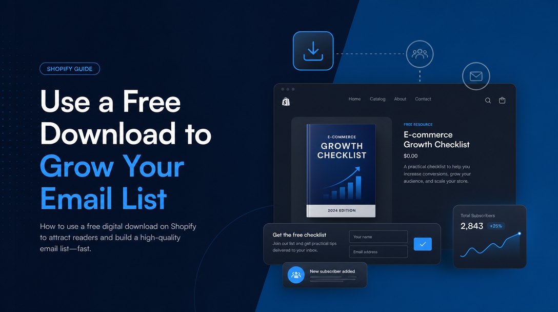 How to Use a Free Download to Grow Your Email List image