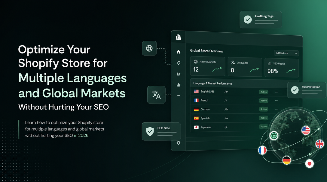How to Optimize Your Shopify Store for Multiple Languages and Global Markets Without Hurting Your SEO image
