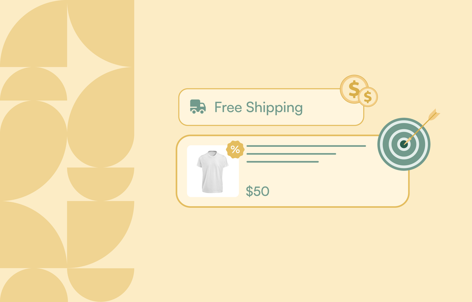 Goal-based promotions: Creating a motivator goal for a discount code or free shipping promotion