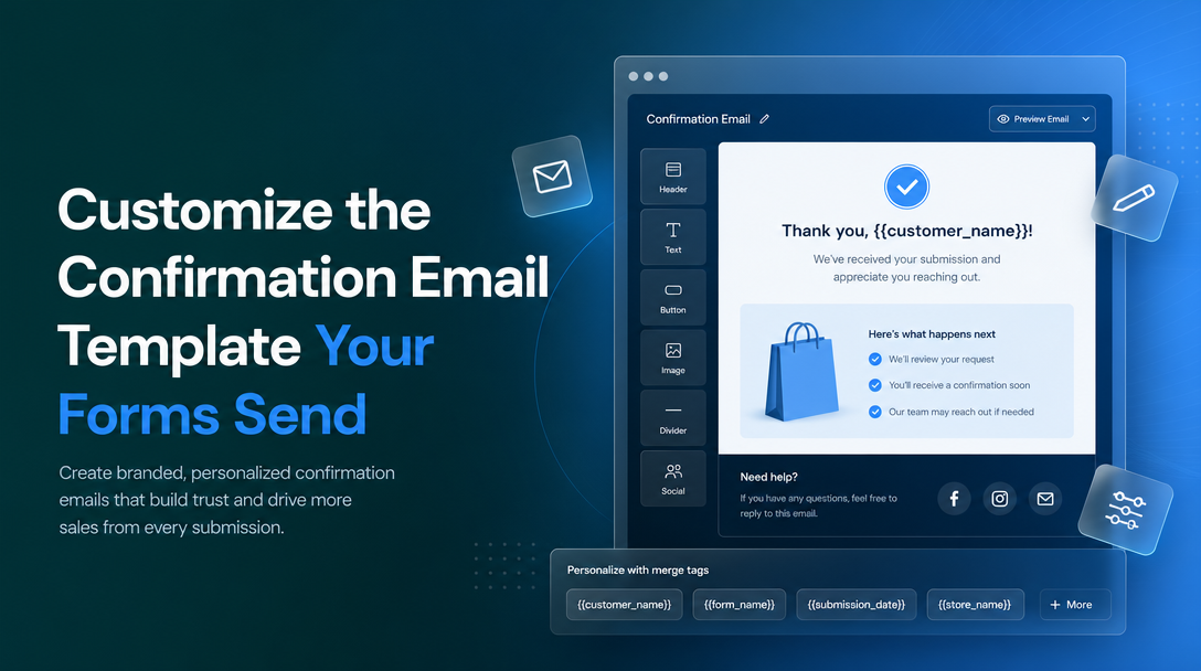 How to Customize the Confirmation Email Template Your Forms Send image