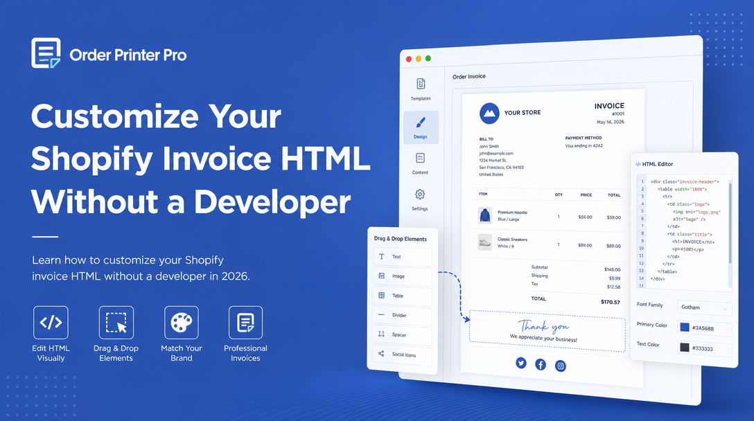 How to Customize Your Shopify Invoice HTML Without a Developer Using an App That Does It for You image