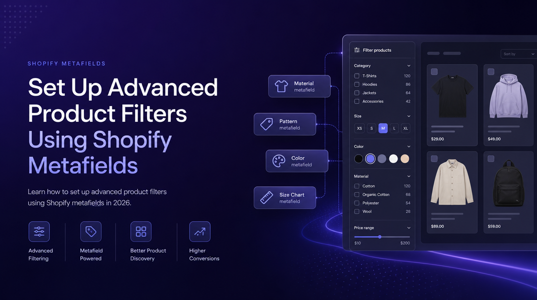 How to Set Up Advanced Product Filters Using Shopify Metafields image