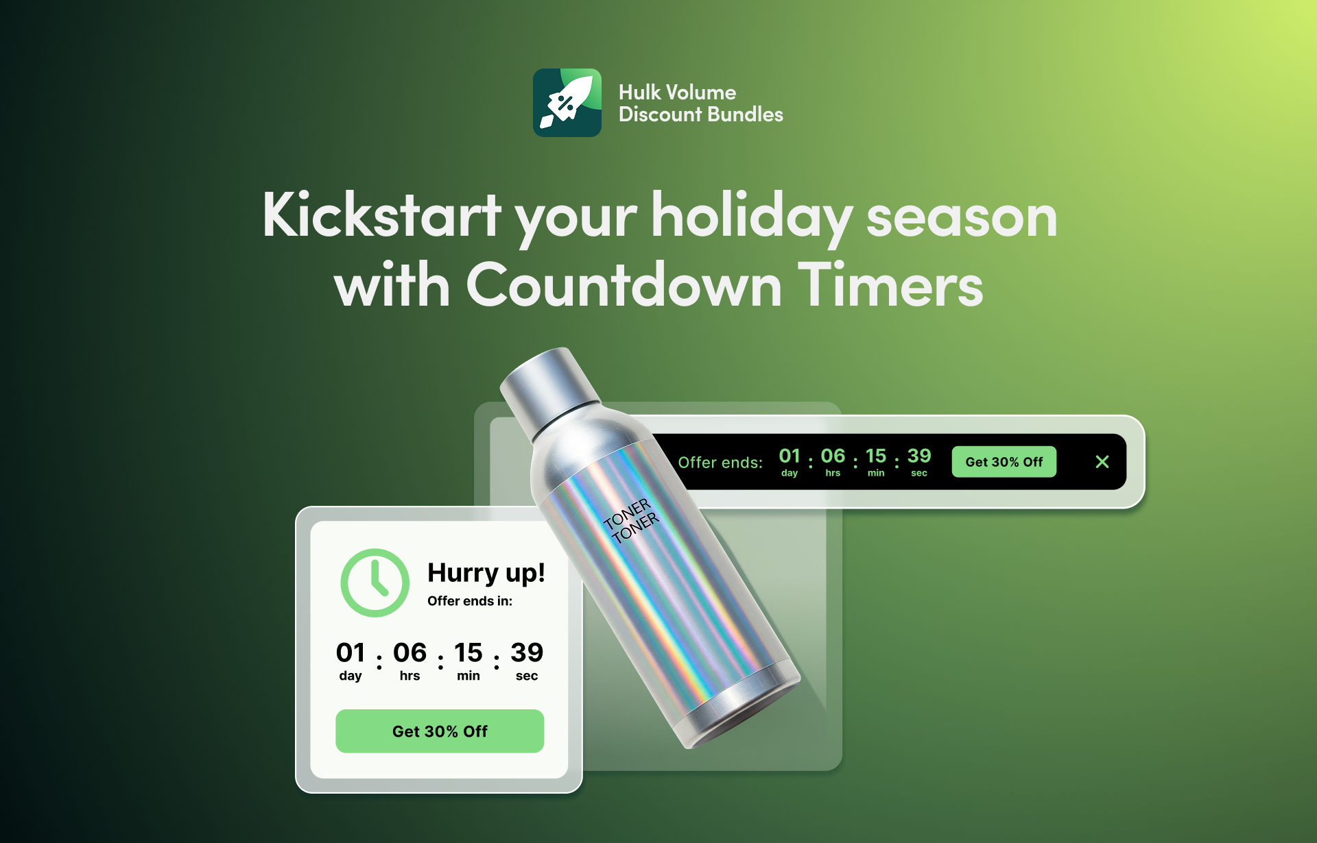 Boost Shopify sales by 30% using countdown timers & volume discounts ...