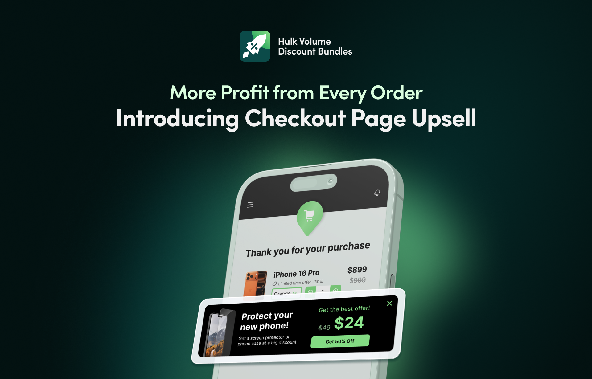 New Release: Increase Shopify Sales with Checkout Page Upsells image