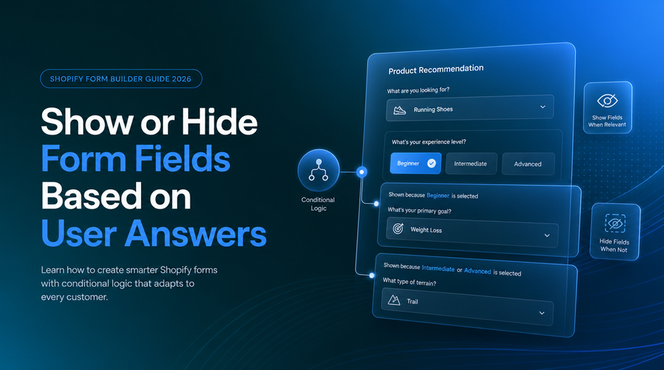 How to Show or Hide Form Fields Based on User Answers article illustration