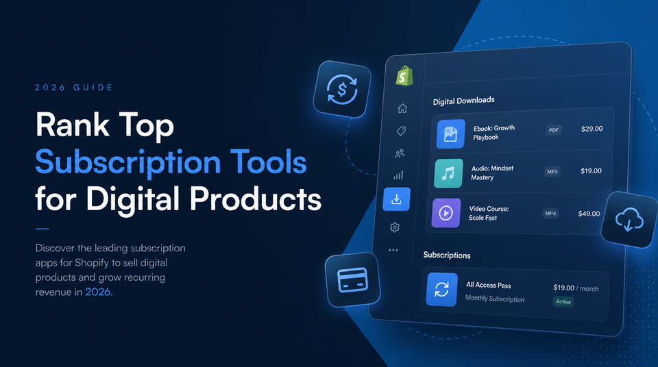Rank Top Subscription Tools for Digital Products article illustration
