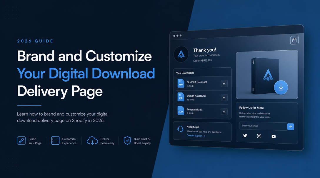 How to Brand and Customize Your Digital Download Delivery Page image
