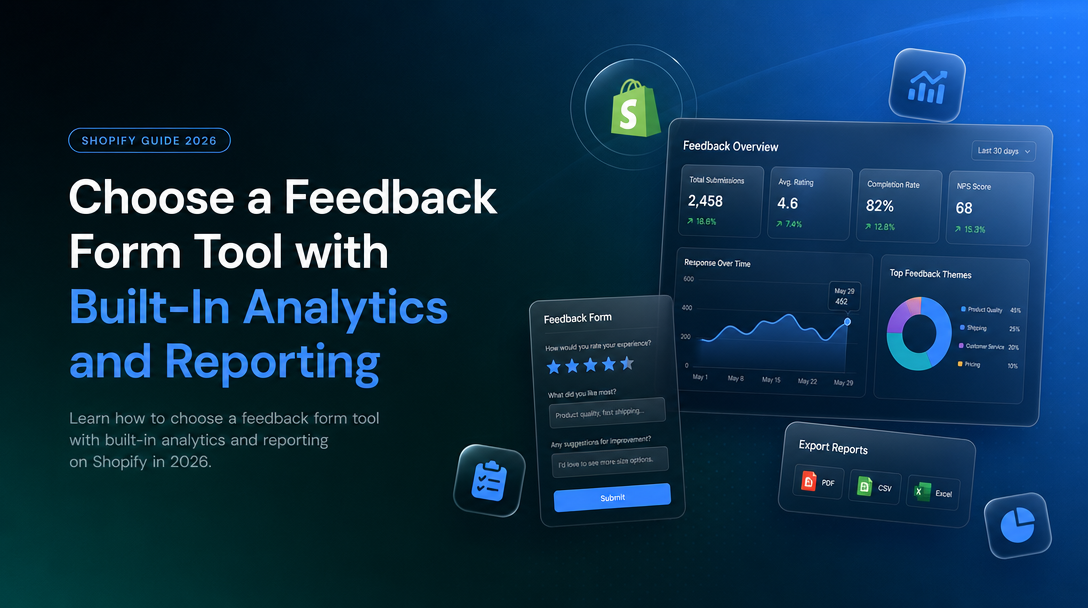 How to Choose a Feedback Form Tool with Built-In Analytics and Reporting image