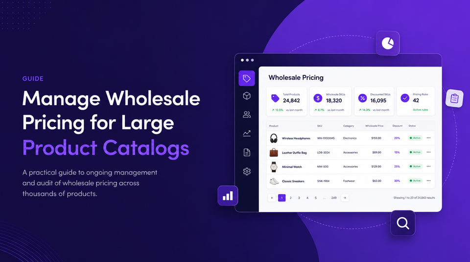 How to Manage Wholesale Pricing for Large Product Catalogs article illustration