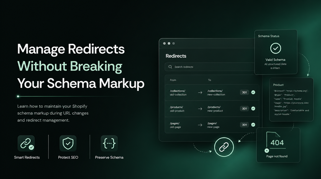 How to Manage Redirects Without Breaking Your Schema Markup on Shopify image