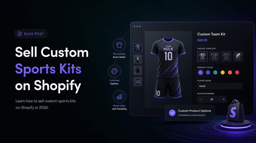 How to Sell Custom Sports Kits on Shopify image