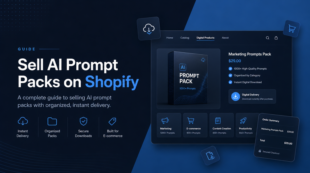 How to Sell AI Prompt Packs on Shopify image