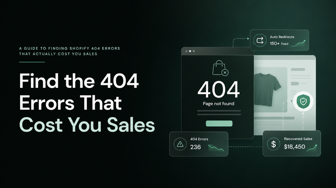 How to Find the 404 Errors That Cost You Sales image