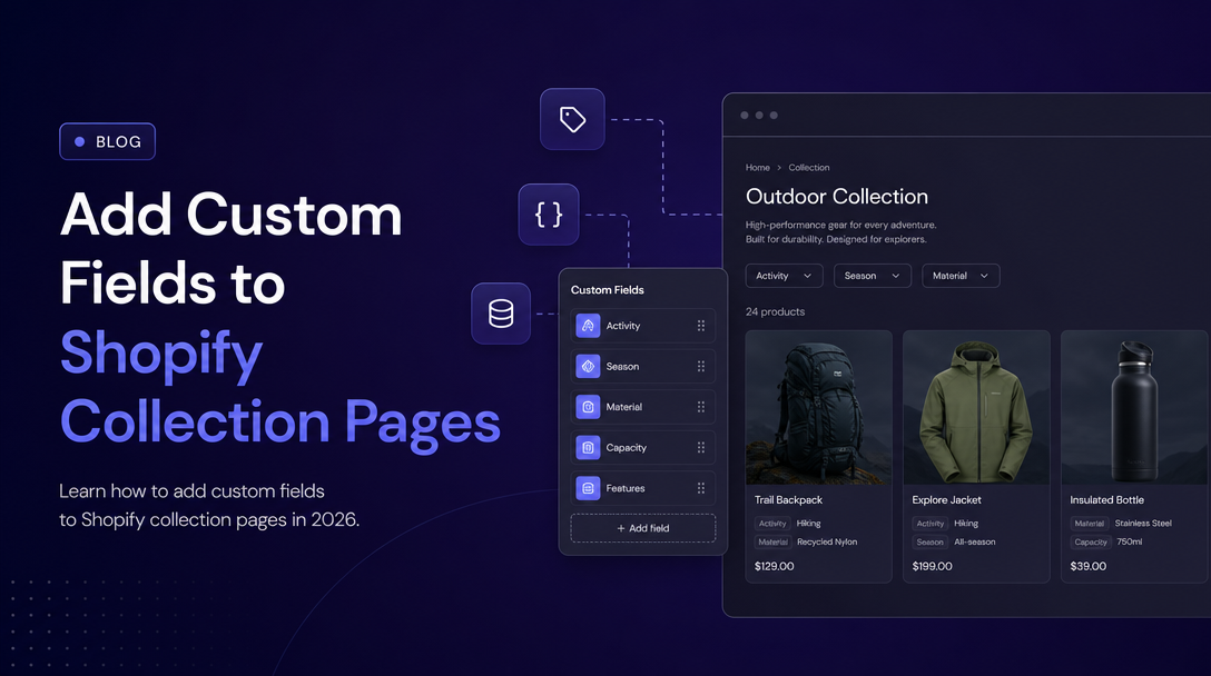 How to Add Custom Fields to Shopify Collection Pages image