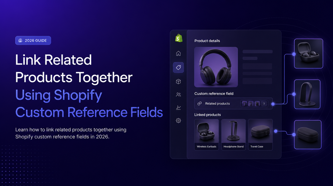 How to Link Related Products Together Using Shopify Custom Reference Fields image