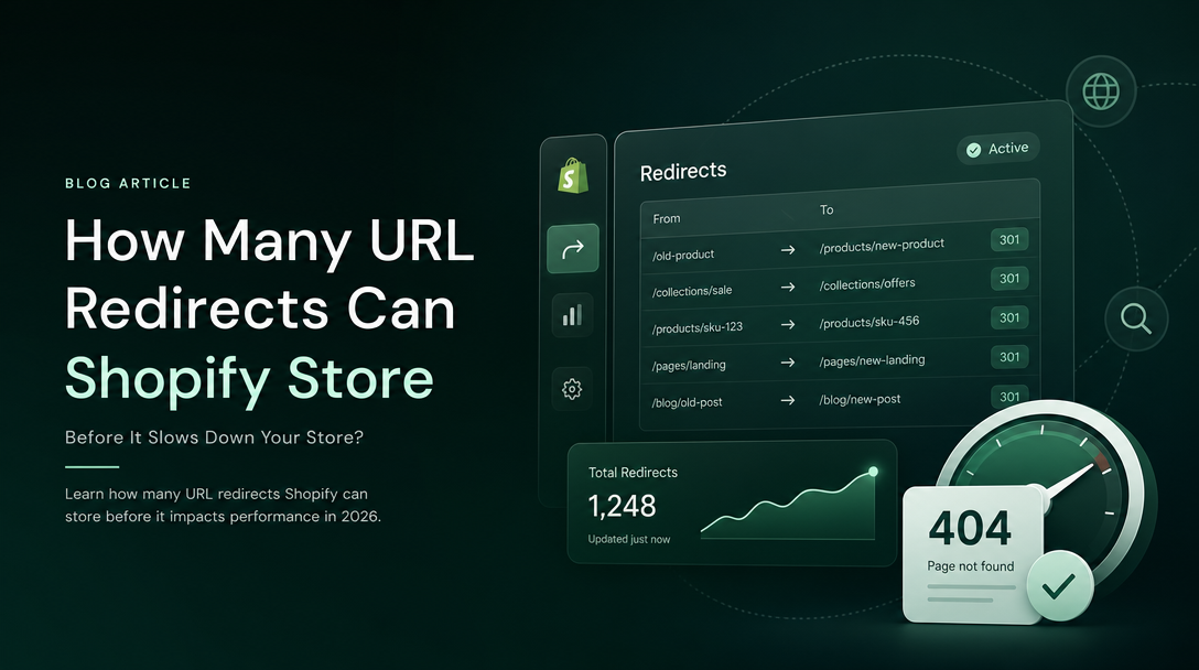How Many URL Redirects Can Shopify Store Before It Slows Down Your Store? image