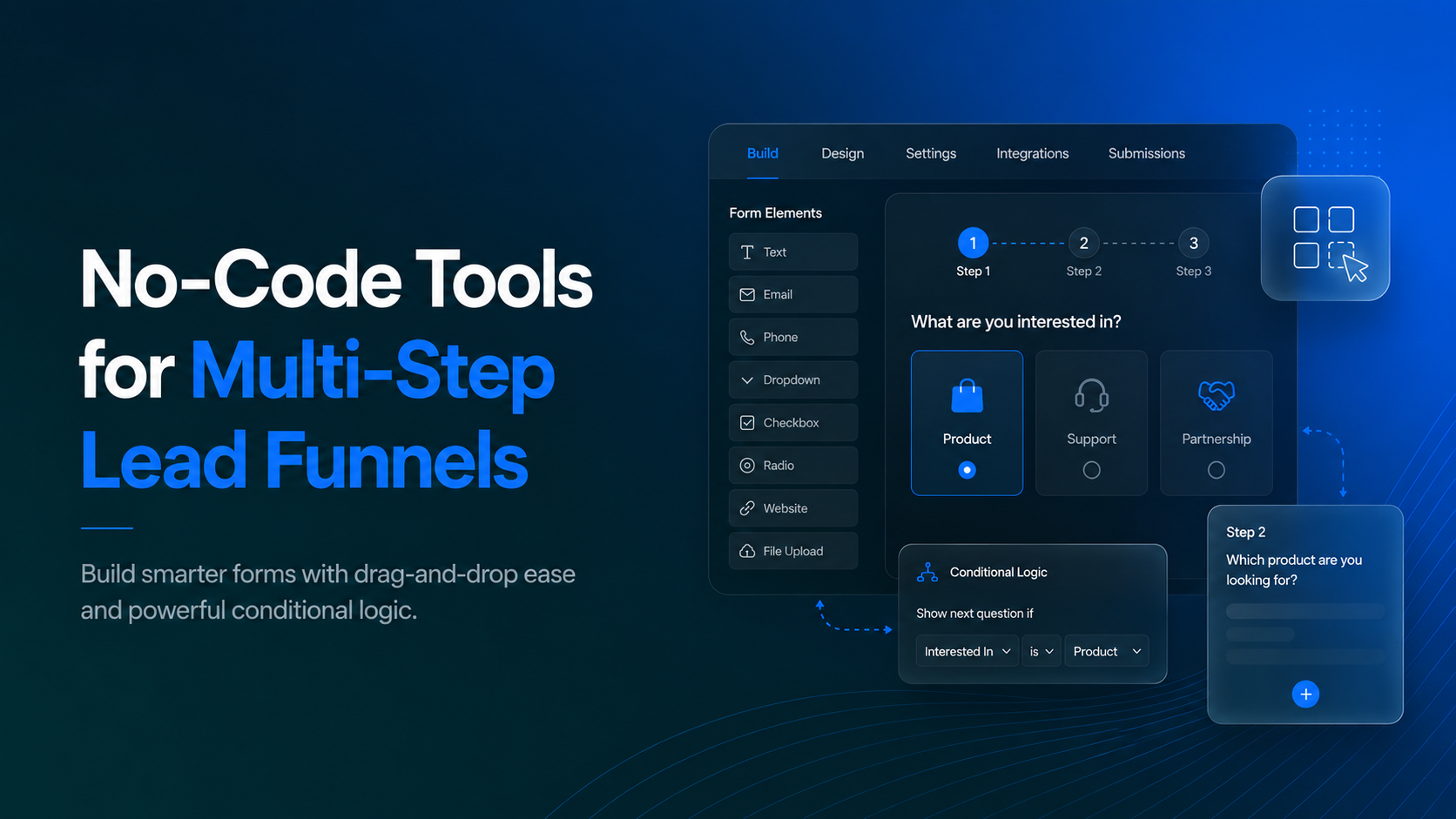 How to Build No-Code Tools for Multi-Step Lead Funnels on Shopify image