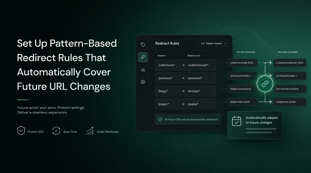 How to Set Up Pattern-Based Redirect Rules That Automatically Cover Future URL Changes image