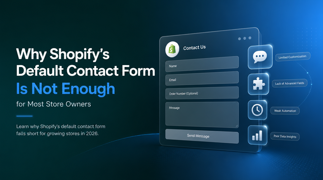 Why Shopify's Default Contact Form Is Not Enough for Most Store Owners image