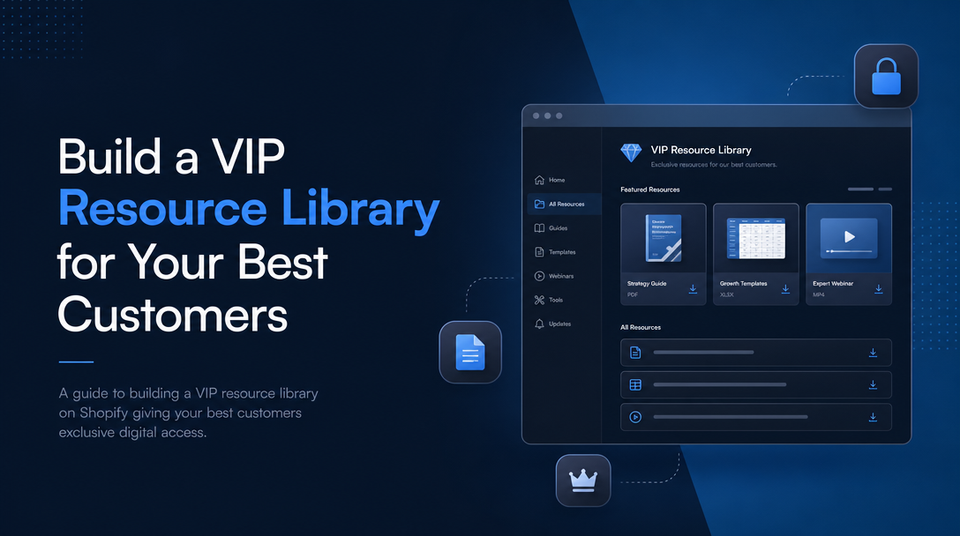 How to Build a VIP Resource Library for Your Best Customers article illustration