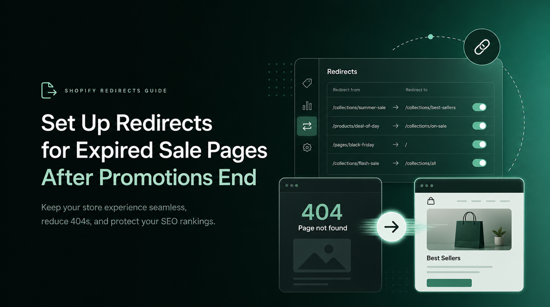 How to Set Up Redirects for Expired Sale Pages After Promotions End image