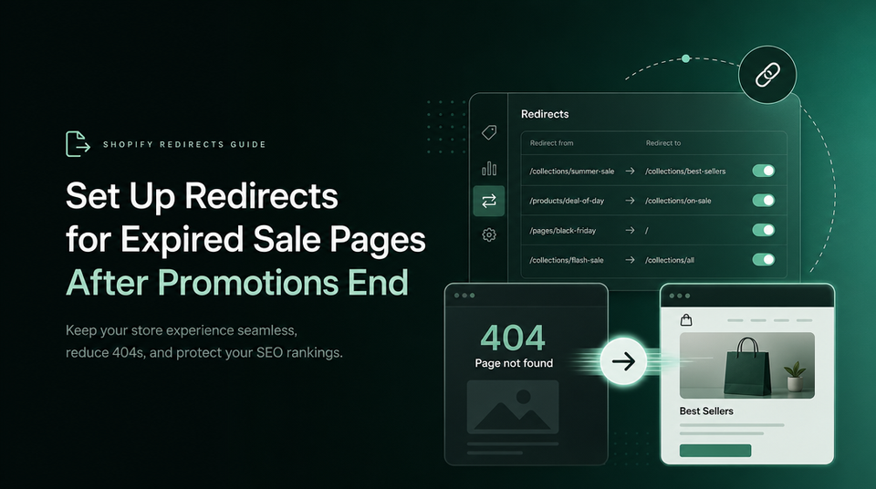 How to Set Up Redirects for Expired Sale Pages After Promotions End article illustration