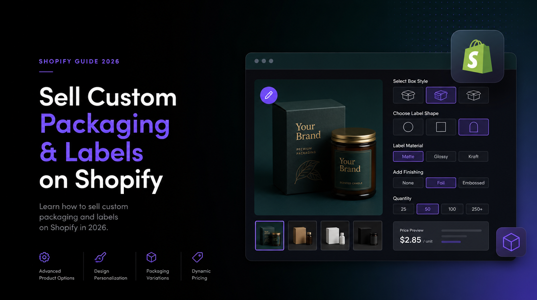How to Sell Custom Packaging and Labels on Shopify image