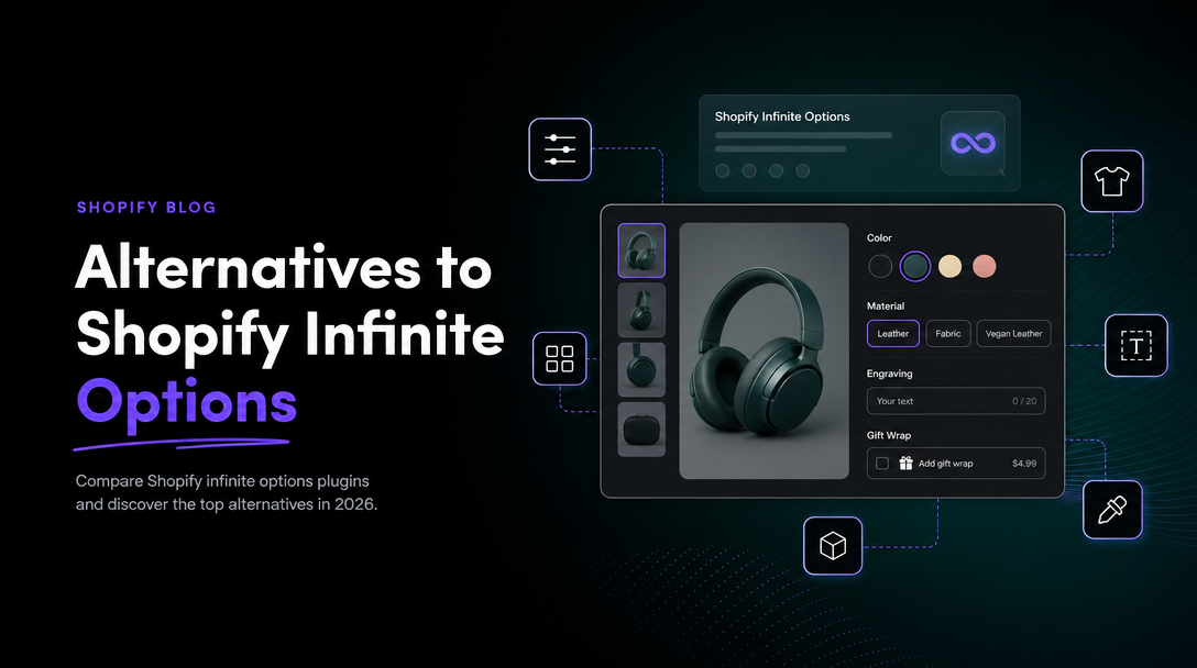 Alternatives to Shopify Infinite Options image