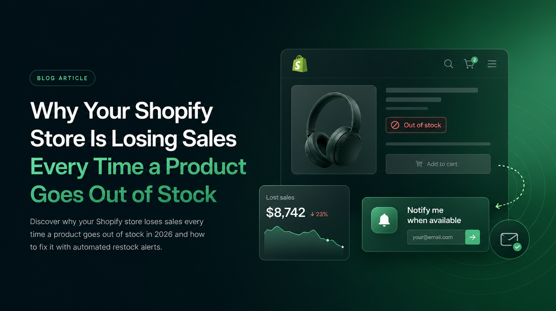 Why Your Shopify Store Is Losing Sales Every Time a Product Goes Out of Stock image