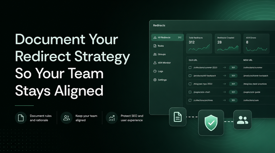How to Document Your Redirect Strategy So Your Team Stays Aligned article illustration