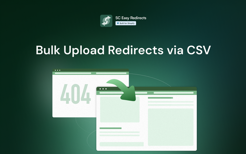How to Bulk Upload Redirects via CSV (Step-by-Step Guide)