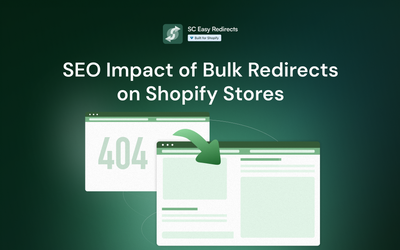 How Does Bulk Redirect Management Affect SEO on Shopify