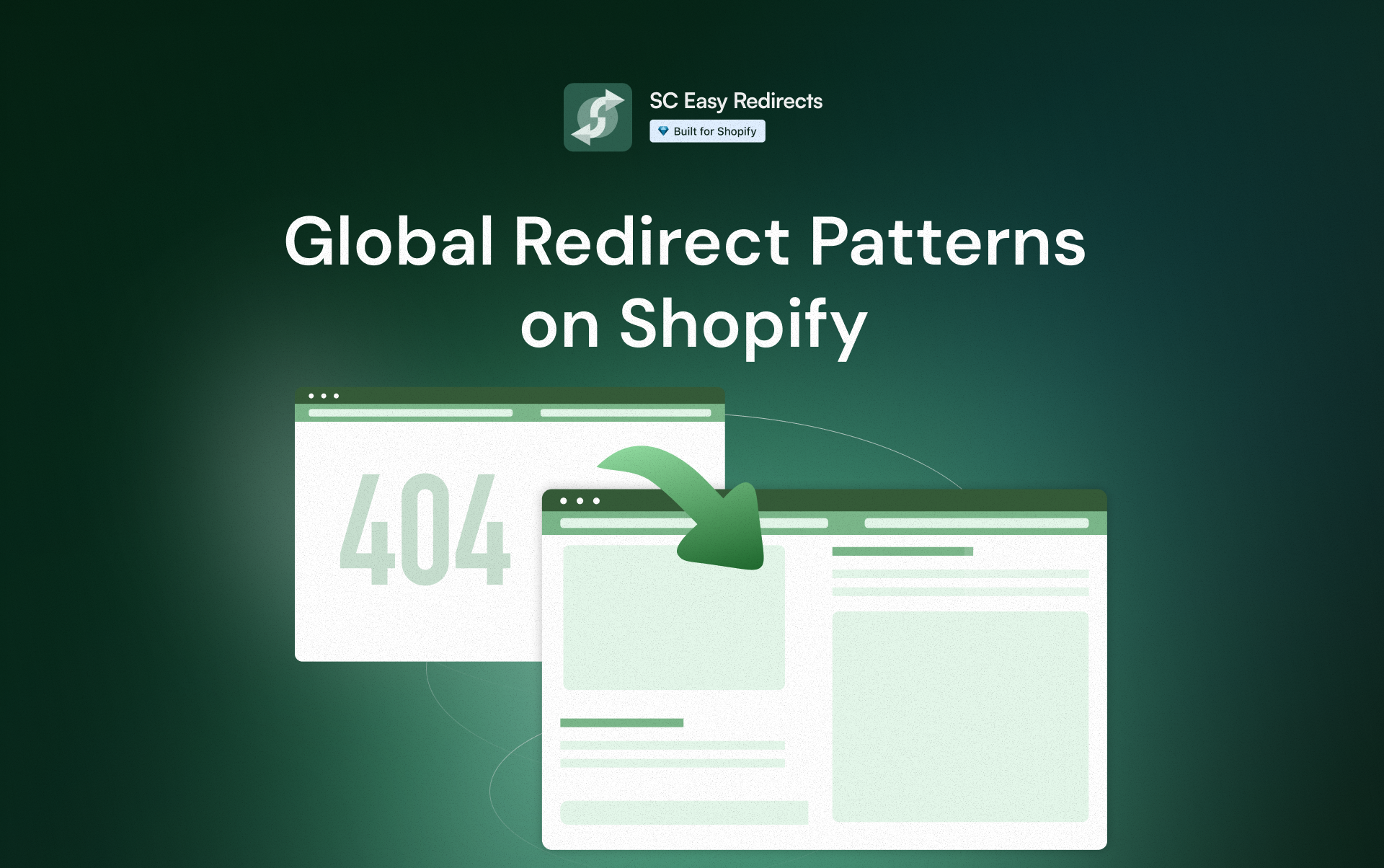 How to Set Up Sitewide and Global Redirect Patterns on Shopify image