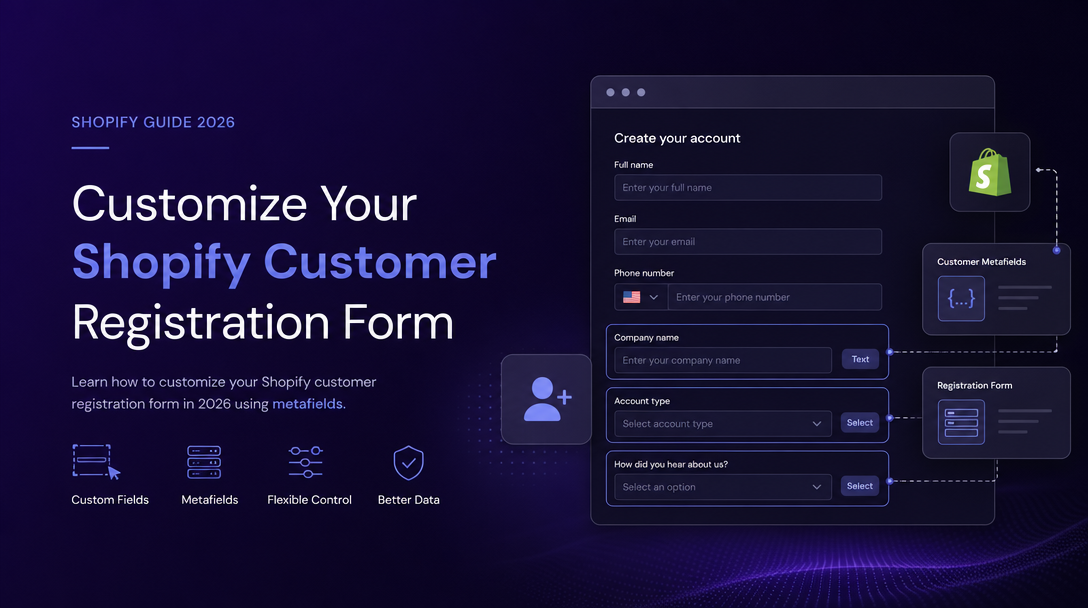 How to Customize Your Shopify Customer Registration Form image