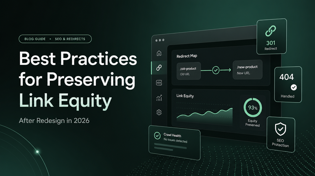 Best Practices for Preserving Link Equity After Redesign image