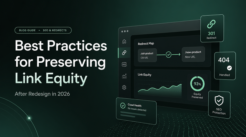 Best Practices for Preserving Link Equity After Redesign article illustration