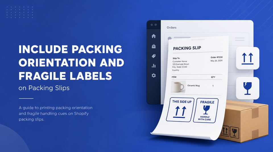 How to Include Packing Orientation and Fragile Labels on Packing Slips article illustration